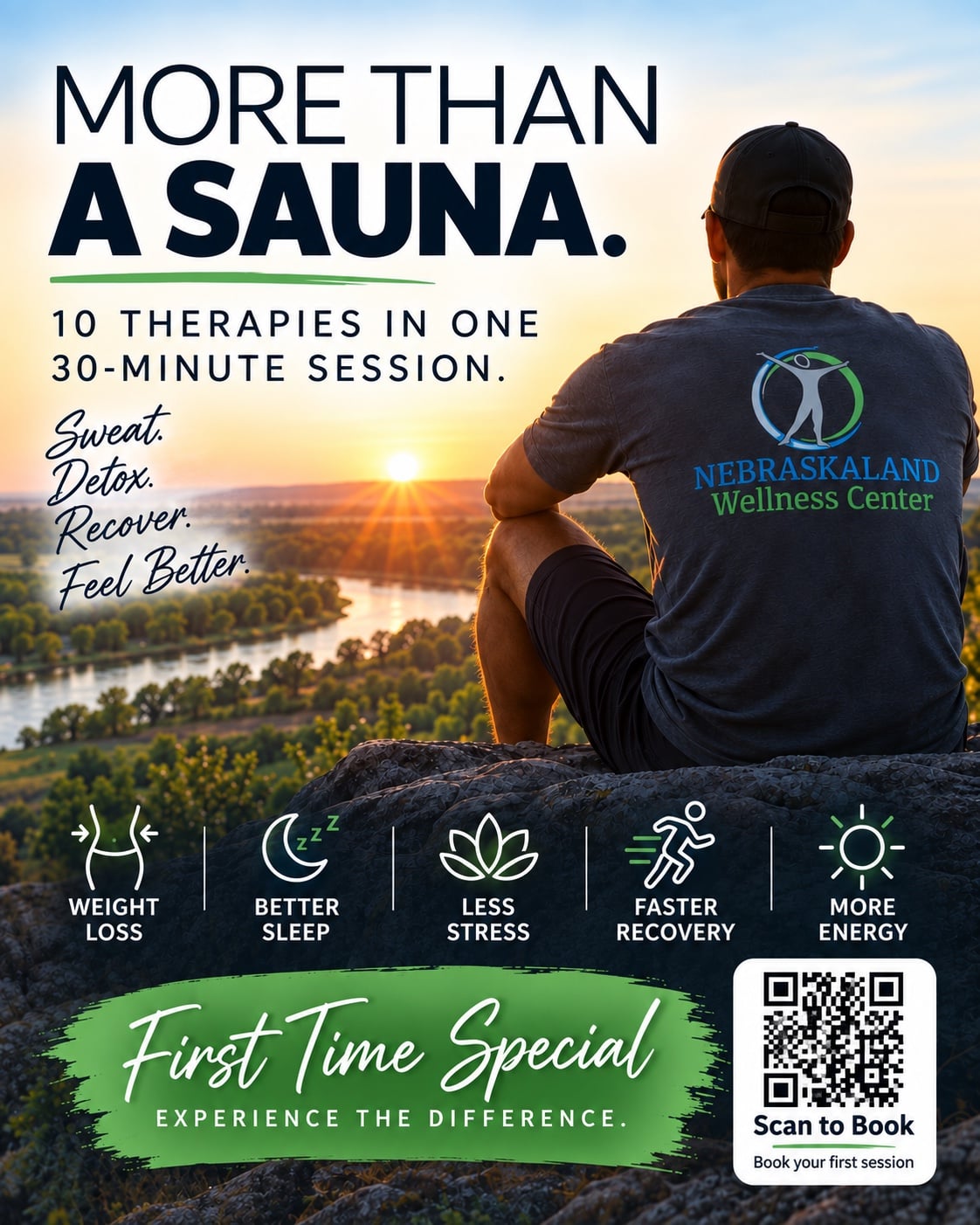 Nebraskaland Wellness Center wellness sauna special